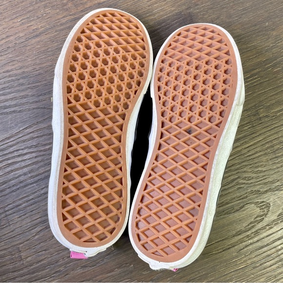 Vans 5 Rainbow Checkered Sneakers Slip On - Picture 8 of 10